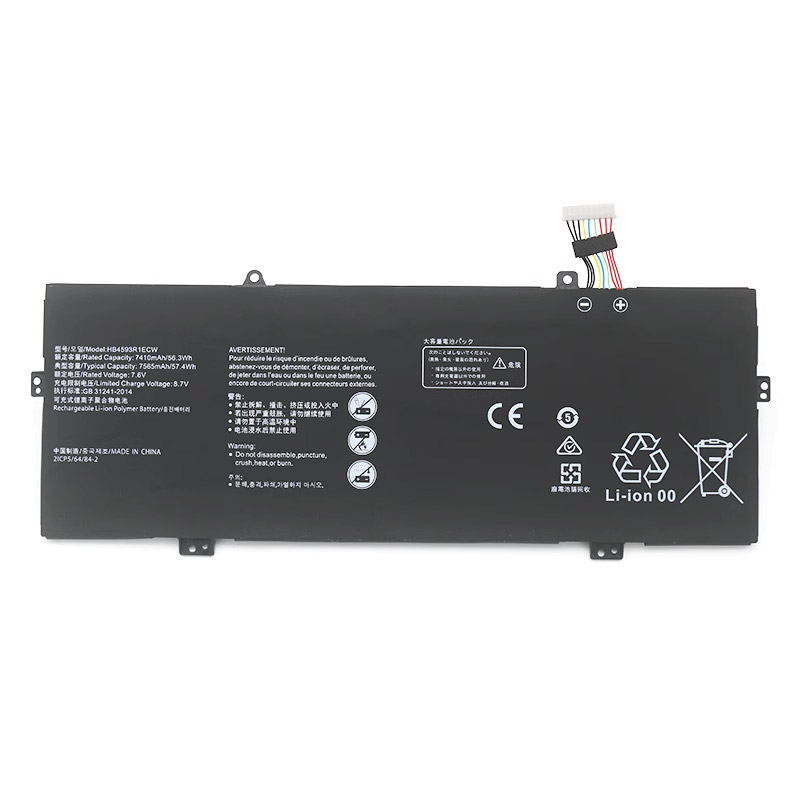 Erstatte laptop-batteri til Huawei MagicBook R5 2500U Erstatte laptop-batteri Huawei til MagicBook R5 2500U