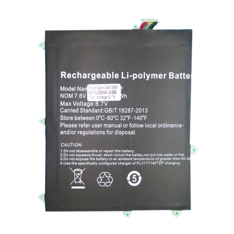 Erstatte laptop-batteri til Jumper DTLAPY116-2 Erstatte laptop-batteri Jumper til DTLAPY116-2
