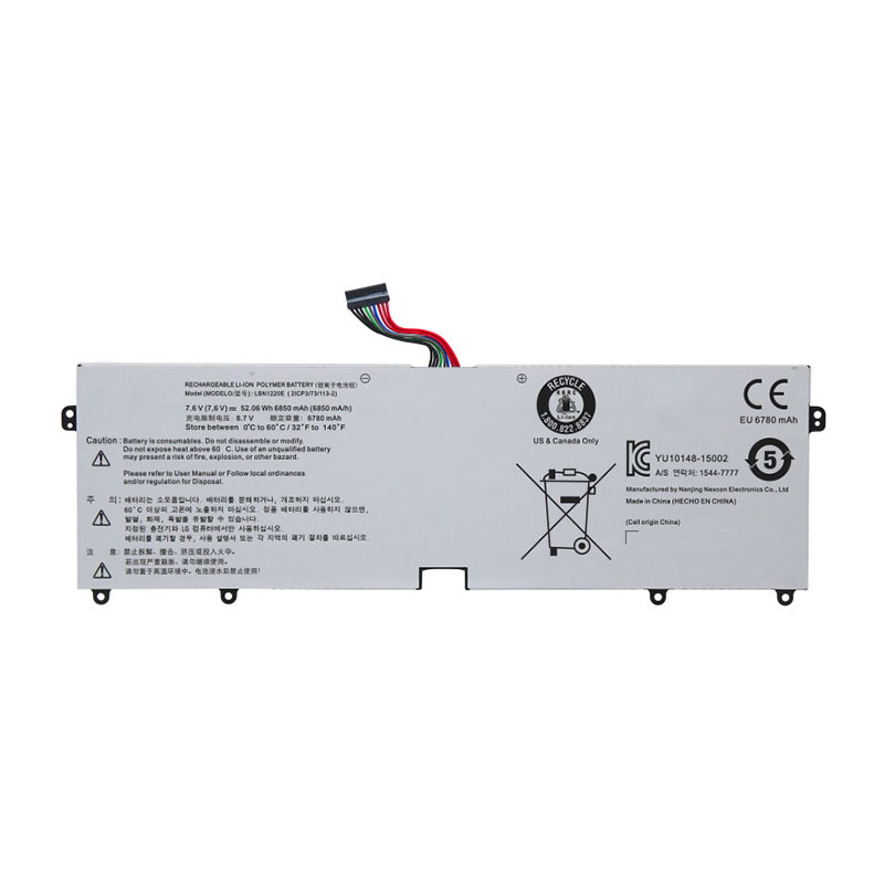 Erstatte laptop-batteri til LG LBG722VH Erstatte laptop-batteri LG til LBG722VH