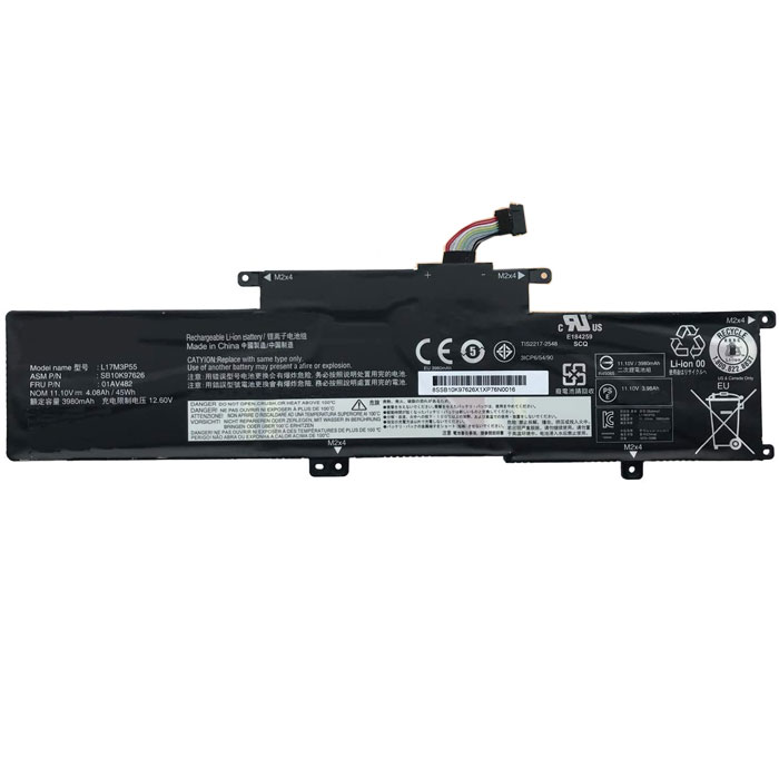 Erstatte laptop-batteri til LENOVO L17M3P55 Erstatte laptop-batteri LENOVO til L17M3P55