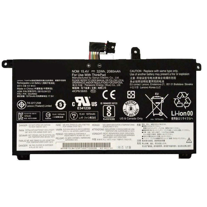 Erstatte laptop-batteri til LENOVO ThinkPad P52s Erstatte laptop-batteri LENOVO til ThinkPad P52s