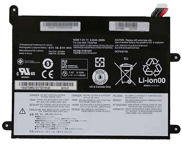 Erstatte laptop-batteri til LENOVO ThinkPad Tablet 1838 10.1 inch Erstatte laptop-batteri LENOVO til ThinkPad Tablet 1838 10.1 inch