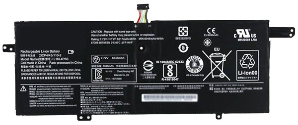 Erstatte laptop-batteri til LENOVO L16M4PB3 Erstatte laptop-batteri LENOVO til L16M4PB3