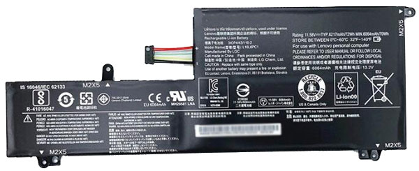 Erstatte laptop-batteri til LENOVO LI6L6PC1 Erstatte laptop-batteri LENOVO til LI6L6PC1