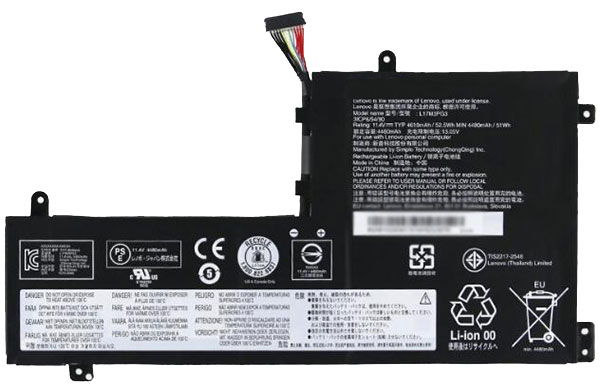 Erstatte laptop-batteri til LENOVO L17M3PG1 Erstatte laptop-batteri LENOVO til L17M3PG1
