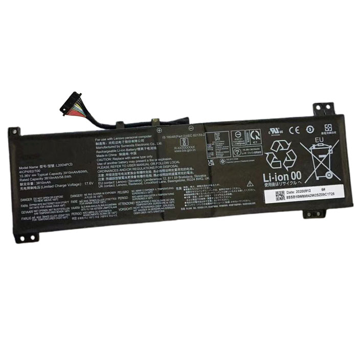 Erstatte laptop-batteri til LENOVO Legion 5-15ACH6H Erstatte laptop-batteri LENOVO til Legion 5-15ACH6H