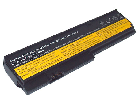 Erstatte laptop-batteri til LENOVO ASM 42T4537 Erstatte laptop-batteri LENOVO til ASM 42T4537