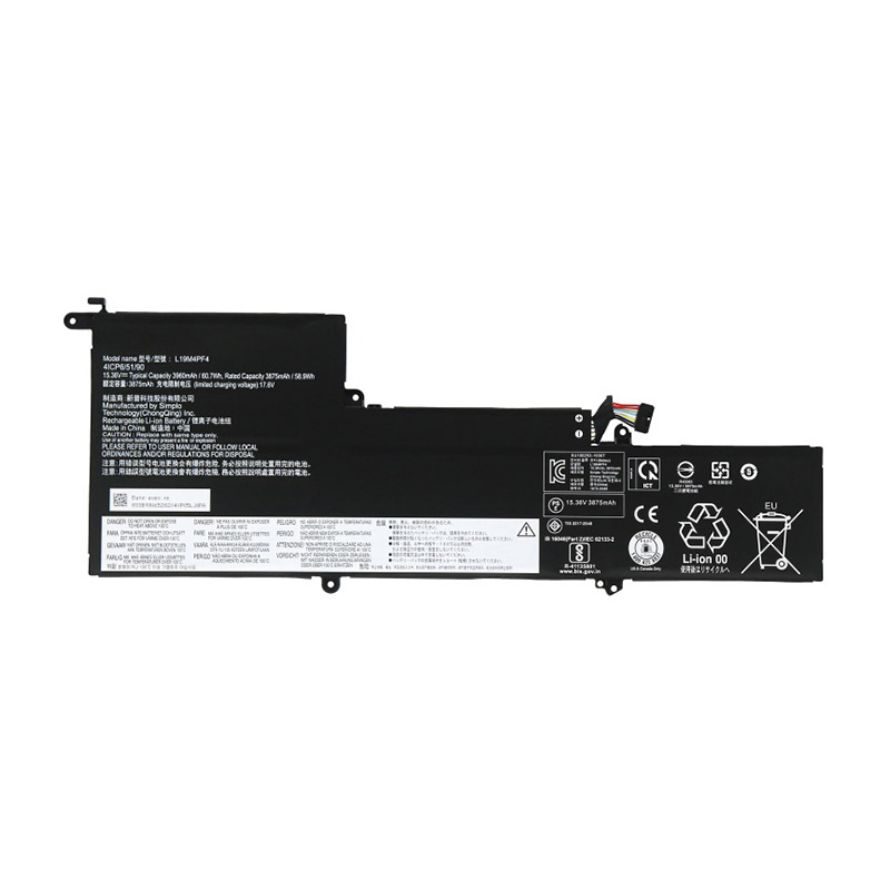 Erstatte laptop-batteri til LENOVO L19M4PF4 Erstatte laptop-batteri LENOVO til L19M4PF4