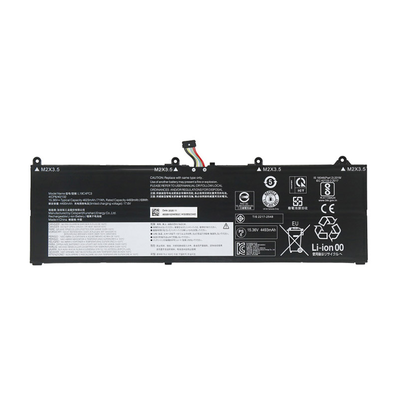 Erstatte laptop-batteri til LENOVO L19M4PC3 Erstatte laptop-batteri LENOVO til L19M4PC3