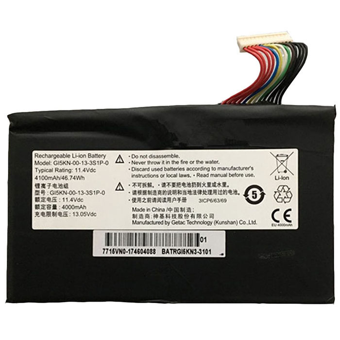 Erstatte laptop-batteri til HASEE X2 Erstatte laptop-batteri HASEE til X2