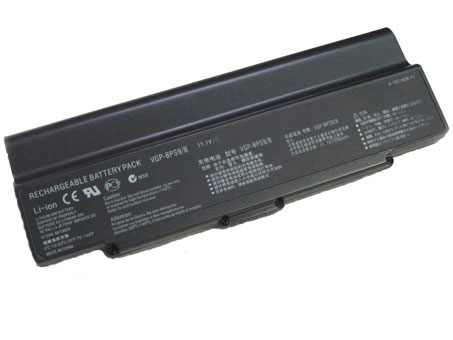 Erstatte laptop-batteri til SONY VGP-BPL9A Erstatte laptop-batteri SONY til VGP-BPL9A