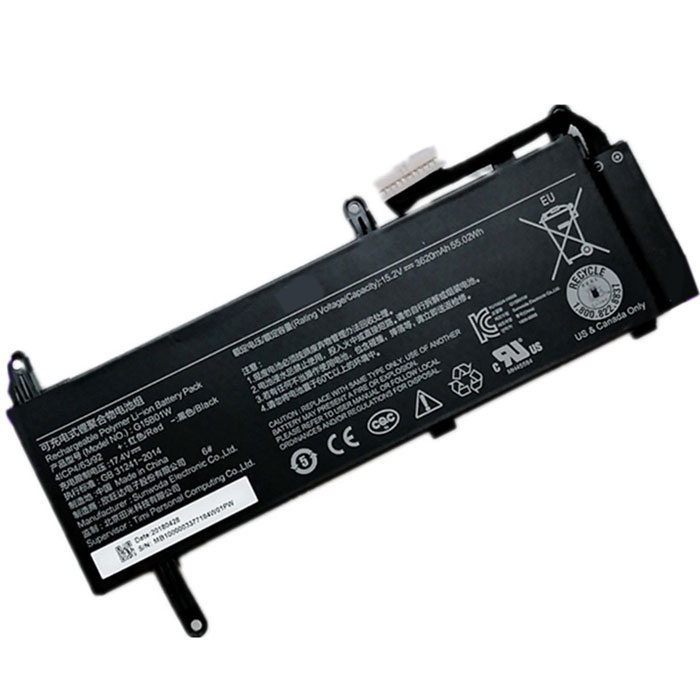 Erstatte laptop-batteri til XIAOMI 171502-AD Erstatte laptop-batteri XIAOMI til 171502-AD