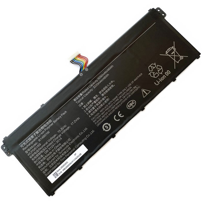 Erstatte laptop-batteri til XIAOMI Redmi Book 14 Erstatte laptop-batteri XIAOMI til Redmi Book 14
