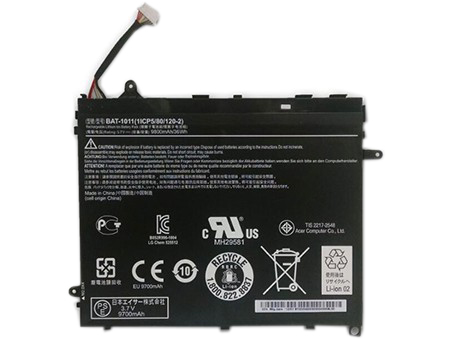 Erstatte tablet batteri til ACER BAT-1011 Erstatte tablet batteri ACER til BAT-1011