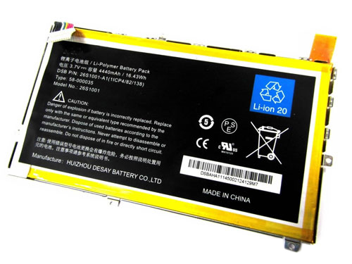 Erstatte tablet batteri til AMAZON kindle-fire-hd-7-inch Erstatte tablet batteri AMAZON til kindle-fire-hd-7-inch