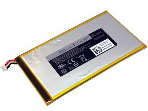 Erstatte tablet batteri til Dell Venue-7 Erstatte tablet batteri Dell til Venue-7