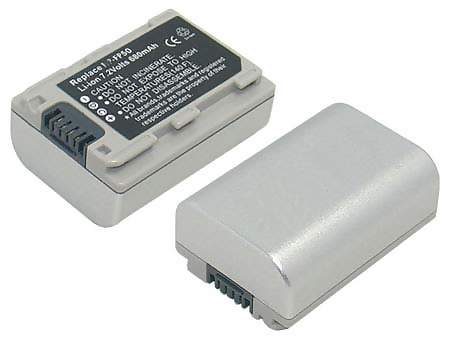 Erstatte Videokamera batteri SONY  til DCR-DVD705E 